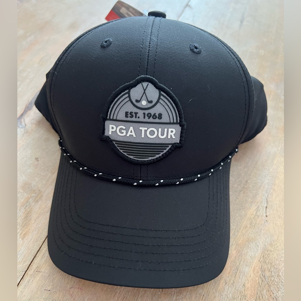 3/$60 PGA Tour Rope SnapBack Hat - Picture 2 of 5